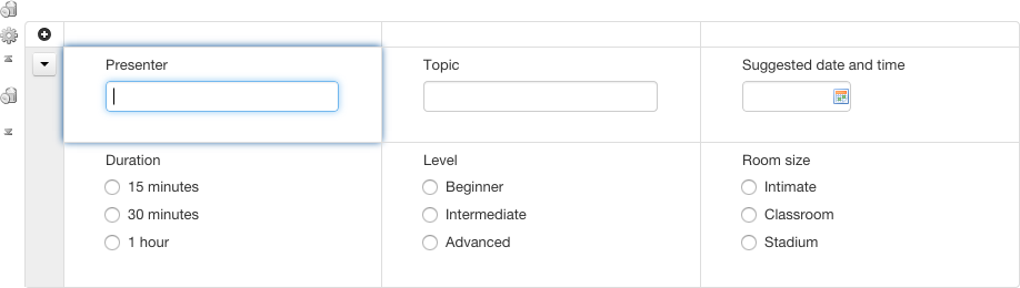 Repeating multiple rows