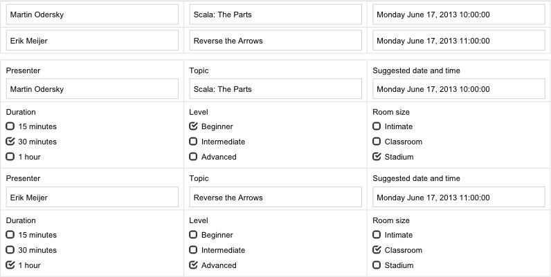 Repeated grids in PDF mode